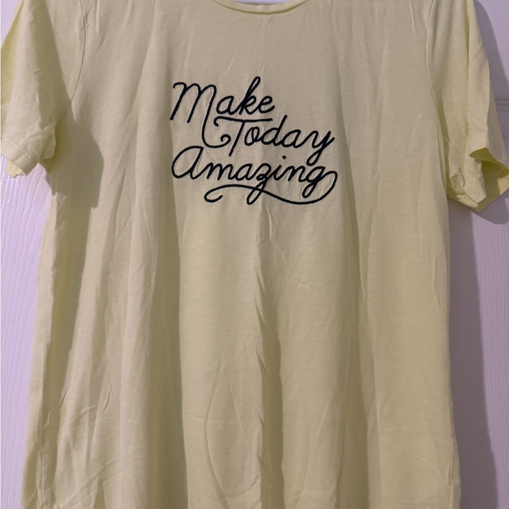 Banana Republic Light Yellow T-Shirt